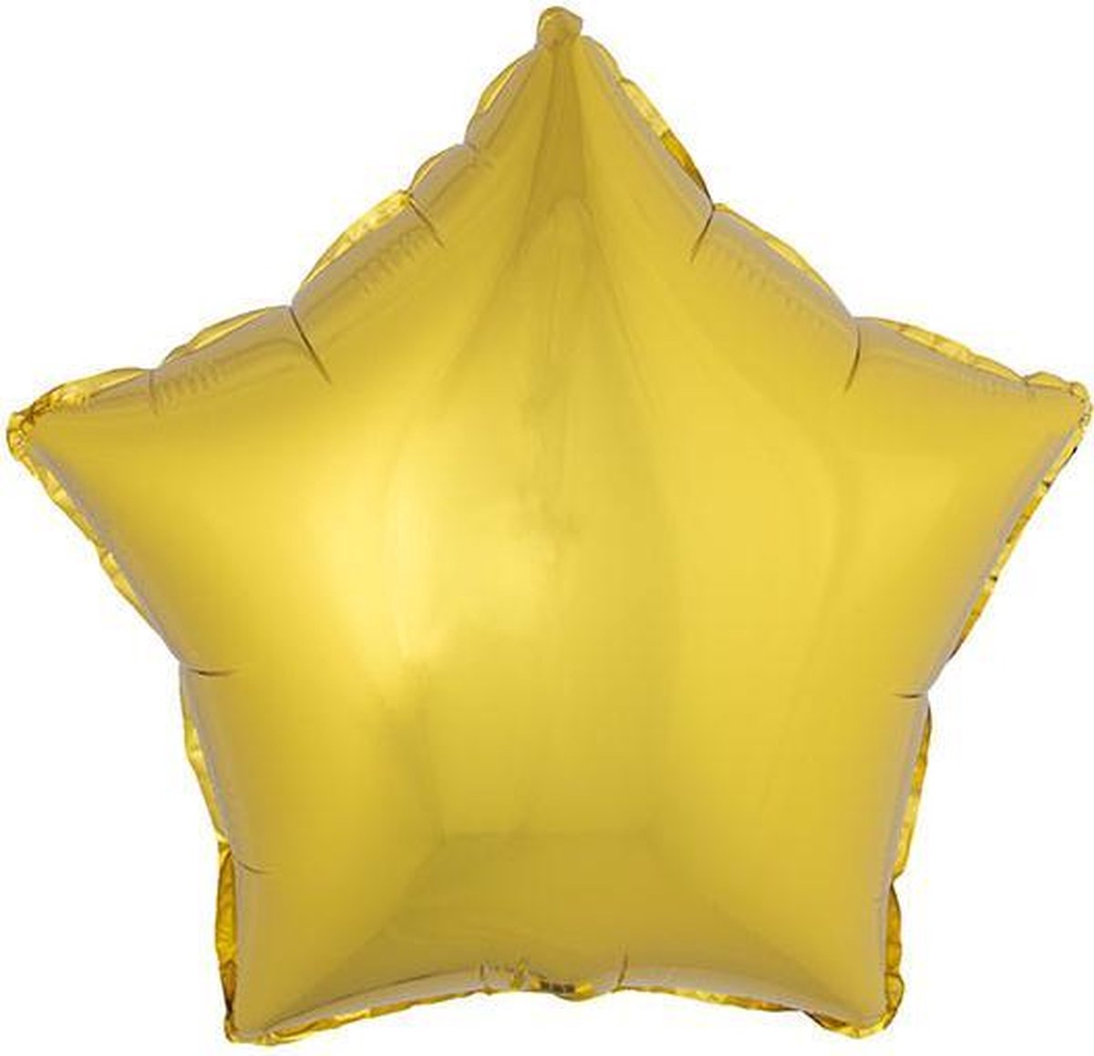 PARTYDECO - Goudkleurige ster folie ballon 45 cm - Decoratie > Ballonnen